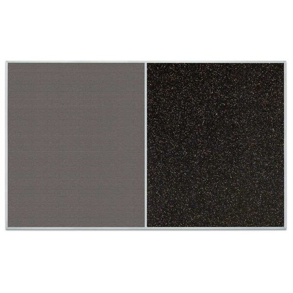 Sliding Door Indoor Enclosed Corkboard, 9